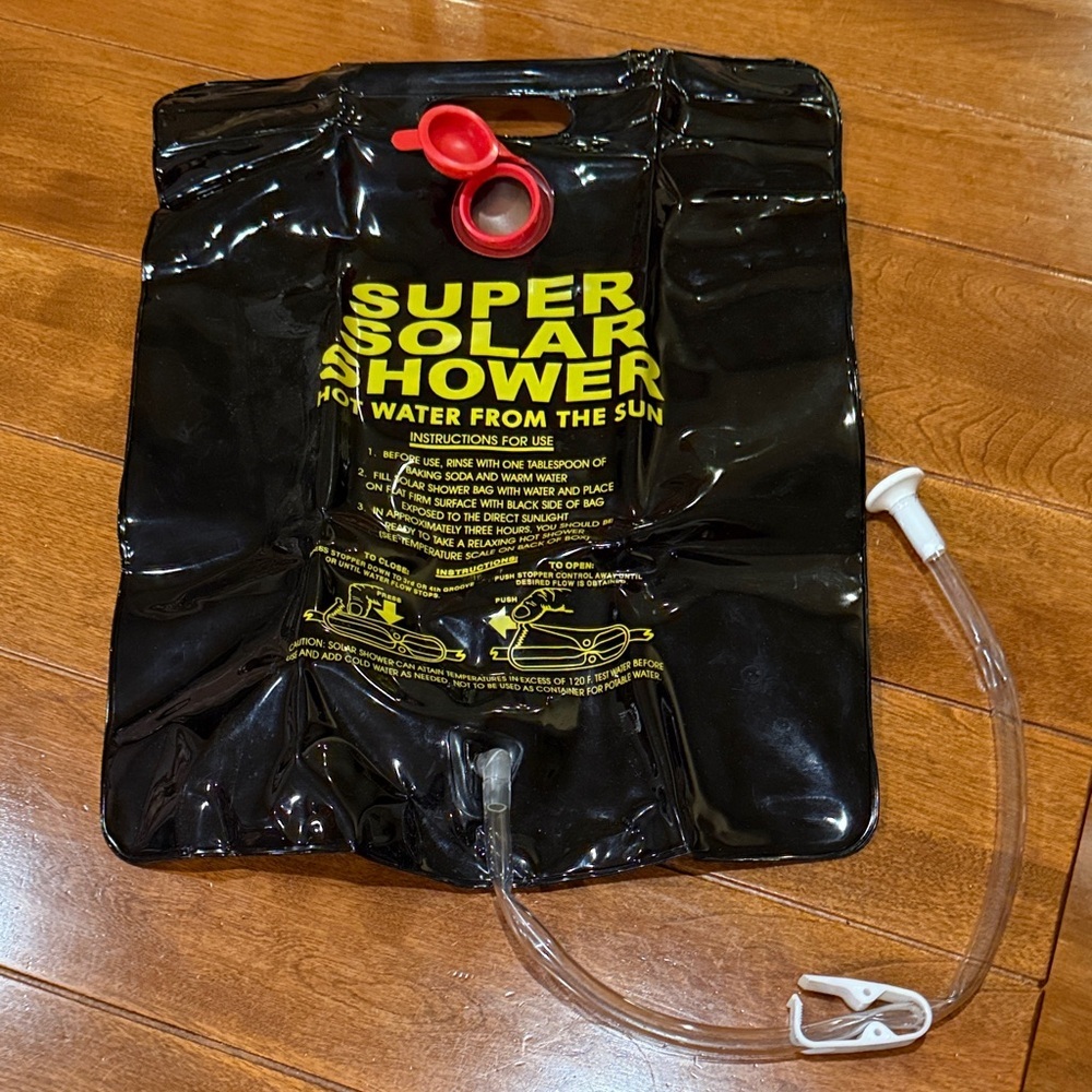 Super Solar Shower - Black